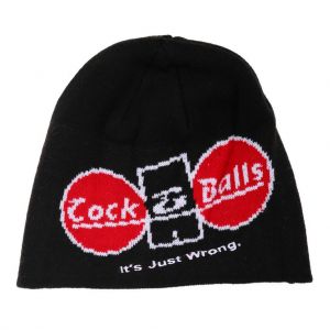 Cock & Balls - Original Black Beanie