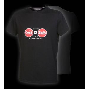Cock & Balls - Classic Black T-shirt