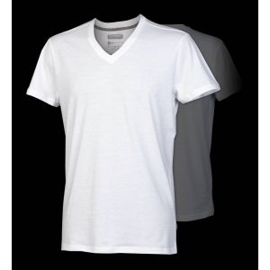 Cock & Balls - V-Neck White T-Shirt
